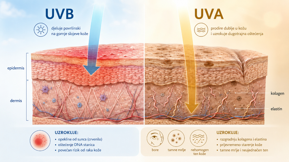 usporedba uvb i uva